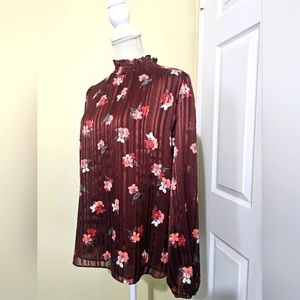 ANN TAYLOR Flower Blouse